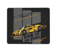 Tappetino per Mouse Gaming Cool Speed Race Car Rectangle Multifunzione Gaming Mouse Pad Confortevole Desk Mat per Gaming Mac Sensori da Gioco 10X12In