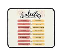 Tappetino per Mouse Gaming Dialectical Behavior Therapy Mouse Mat 10x12in