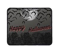 Tappetino per Mouse Gaming Halloween Bats Flying with Night Tappetino
