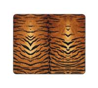 Tappetino per Mouse Gaming Orange Tiger Stripes Confortevole Tappetino per Mouse Durevole Mousepad per Gaming Sensori da Gioco Laptop 10X12In