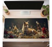 Tappetino per Mouse Gaming XXL 1000x400x3mm Ufficio Mousepad GrandeMigliora la Velocità e la Precisione Tenuta Stabile Sottomano per Ufficio e Casa Accessori Scrivania Giallo zen PjY875 6-S