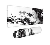 Tappetino per Mouse Gaming XXL 1200 x 400 mm - Ufficio Mousepad Grande - Migliora la Velocità e la Precisione - Sottomano per Ufficio e Casa Accessori Scrivania - La principessa di petali B-627