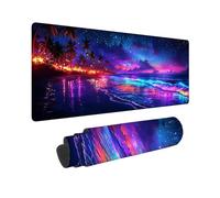 Tappetino per Mouse Gaming XXL 1400 x 600 mm - Ufficio Mousepad Grande - Migliora la Velocità e la Precisione - Tenuta Stabile - Sottomano per Ufficio e Casa Accessori Scrivania - Treno dei sogni B563