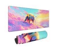 Tappetino per Mouse Gaming XXL 700 x 300 mm - Ufficio Mousepad Grande - Migliora la Velocità e la Precisione - Tenuta Stabile - Sottomano per Ufficio e Casa Accessori Scrivania - Amore nazionale B-570