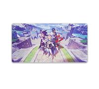 Tappetino per mouse Genshin Impact da gioco, XXL, 80 x 40 cm, motivo: Ordo Favonius