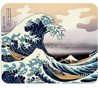 Tappetino per mouse giapponese con grande onda, tappetino per mouse Hokusai Ukiyo-e, con base in gomma antiscivolo, tappetino da scrivania per ufficio e gioco, accessorio da scrivania estetica