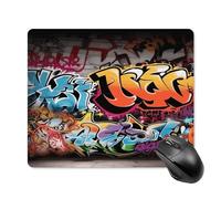 Tappetino per mouse Graffiti Hip Hop Stampa Computer Mouse Mat Tappetino per Mouse Carino Grande Mouse Pad Confortevole Mouse Pad Gaming Mouse Pad