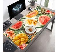 Tappetino per mouse Grande 1200x600x3mm Frutta Pianta Tappetino per mouse da gioco, Computer con Base in Gomma Antiscivolo, Scorrimento Facile, Impermeabile, Materiali Durevoli, Portatile PjY2130 Q-Z