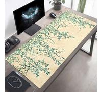 Tappetino per mouse Grande 120x60 cm Pianta Beige Tappetino per mouse da gioco, Computer con Base in Gomma Antiscivolo, Scorrimento Facile, Impermeabile, Materiali Durevoli, Portatile PjY6563 1-3
