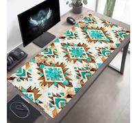 Tappetino per mouse Grande 80x30 cm Modello Blu Tappetino per mouse da gioco, Computer con Base in Gomma Antiscivolo, Scorrimento Facile, Impermeabile, Materiali Durevoli, Portatile PjY3468 K-2