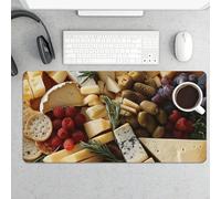 Tappetino per mouse grande, bellissimo tappetino da scrivania, protezione impermeabile per tastiera e mouse, base in gomma antiscivolo, tappetino da scrivania, tappetino per mouse da gioco, per