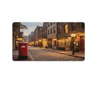 Tappetino per mouse grande, con stampa di ciottoli, opaco, per scrivania, impermeabile, per ufficio, tastiera e computer portatile, per scuola, ufficio, casa, 40,6 x 76,2 cm