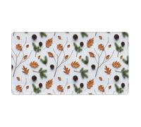 Tappetino per mouse grande da scrivania, tappetino per mouse da gioco impermeabile compatibile con Hunting Tree Camo bianco, protezione per computer, blocco per scrivere per scuola, ufficio, casa, 16x