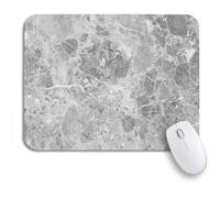 Tappetino Per Mouse Gray Marble Stone Grey Concrete Dark Abstract Antique Architecture Tappetino Per Il Mouse Antiscivolo Confortevole Tappetino Mouse Gaming, Per Computer, Laptop, 25 x 30cm