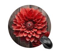 Tappetino per mouse Horse & Rose, multi-formato, con blocco in gomma, base in gomma antiscivolo