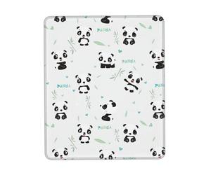 Tappetino per mouse in bambù, ultra liscio, con base in gomma antiscivolo, lavabile, perfetto per la scrivania