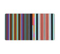 Tappetino per mouse in gomma con linee verticali irregolari, extra large, 40,6 x 74,9 cm, forte adesione, durevole, adatto per una vasta gamma di occasioni