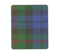 Tappetino per mouse in gomma morbida Baird Scottish Clan Tartan Plaid Pattern, multi-dimensione, con bordo di bloccaggio, design verticale, 7,9 x 9,5 pollici