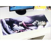Tappetino per mouse in gomma naturale 3D HD Print Player Durevole gioco di blocco Anime Tappetino per computer antiscivolo per anime (60cmx30cm)