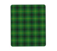 Tappetino per mouse in morbida gomma con bordo di bloccaggio, motivo scozzese MacArthur Arthur Tartan Plaid, multi-formato, design verticale, 8,3 x 10,3 pollici