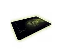 Tappetino per mouse Keep Out R4 450x370mm Superficie tessile Ergonomico Nero Verde