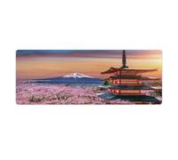 Tappetino per mouse lungo Fuji_mountain_Japan_travel Tappetino per mouse lavabile 30x80cm Grande sottomano per scrivania Computer PC Laptop Gaming Ufficio Casa Scrivania Accessorio Gadget