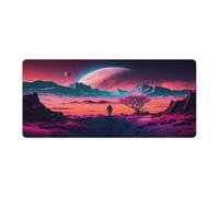 Tappetino per mouse lungo Journey Beyond The Stars lavabile 40x90cm grande per scrivania computer PC laptop gaming ufficio casa accessorio da scrivania gadget