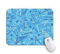 Tappetino per Mouse Math of Mathematics Drawing Doodle Symbol Education Equation Pattern Tappetino Mouse Gaming Confortevole Tappetino Mouse, per Gaming Mouse, Computer, 25 x 30cm