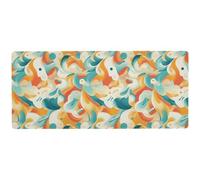 Tappetino per mouse moderno Anstract Colorful Art Cloud liscio personalizzato per scrivere comodo tappetino per mouse pc 80 x 30 cm