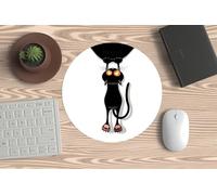 Tappetino per mouse, mouse PC o portatile - gattino che cade - Design originale e comico - Ideale per il gaming e l'ufficio e tutti coloro che vogliamo questi minini.