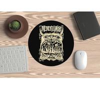 Tappetino per Mouse, Mouse PC o Portatile - Memento Mori - Danse Macabre - Arte Oscura. Ideale per il gaming e l'ufficio e per non smettere di avere presente la caducità dei tuoi giorni.
