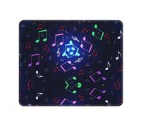 Tappetino per Mouse Musical Note Soffice Gaming Mouse Pad Lavabile Desk Mat per Laptop Ufficio Mac 10X12In