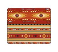 Tappetino Per Mouse Native Southwest American Aztec Navajo Desk Mat Confortevole Tappetino Mouse Gaming Waterproof Tappetino Per Tastiera Per Computer Portatile Pc Gaming 25X30Cm