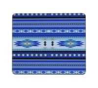 Tappetino per Mouse Native Southwest American Aztec Navajo Mousepad Pulire Desk Mat Waterproof Tappetino Mouse Gaming per Ufficio Pc Laptop 25X30Cm