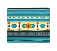 Tappetino Per Mouse Native Southwest American Aztec Navajo Tappetino Per Mouse Da Gioco Lavabile Tappetino Per Tastiera Confortevole Protezione Scrivania Da Ufficio Per Ufficio Gaming 25X30Cm