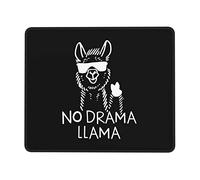 Tappetino Per Mouse, No Drama Llama Funny Tappetini Per Il Mouse Da Gioco Personalizzato Mouse Pad Lavabile Tappetino Mouse Gaming Per Notebook Computer 25X30Cm