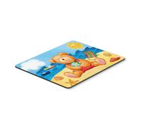 Tappetino per mouse o sottopentola multicolore ""Caroline's Treasures Teddy Bear on the Beach"" (APH0088MP)