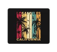 Tappetino per Mouse OS Angeles California Mouse Pad Confortevole Tappetino per Tastiera Multifunzione Mouse Mat per Laptop Ufficio Pc 25X30Cm