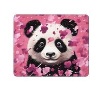 Tappetino per mouse Panda Cotton Tappetino Mouse 10x12in | Confortevole Accessori Gaming Multifunzione per Mac Computer