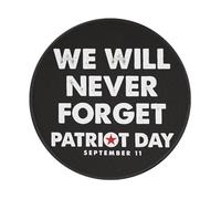 Tappetino per Mouse Patriot Day September 11 We Will Never Forget 6 Mouse Pad Portatile Mousepad Piccolo Tappetino Scrivania per Pc Accessori Scrivania Ufficio 20X20 Cm