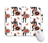 Tappetino Per Mouse Pattern Ancient Greek Amphora Antique Armor Artistic Tappetino Mouse Pad Lavabile Facile Da Pulire Tappetino Per Il Mouse Antiscivolo, Per Casa, Ufficio, 25 x 30cm