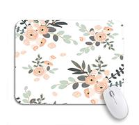 Tappetino Per Mouse Pattern Blush Pink Flower Bouquets Flower Flowers Exotic Summer Tappetino Mouse Gaming Portatile Tappetino Mouse Piccolo, Per Laptop, Gioco, 25 x 30cm
