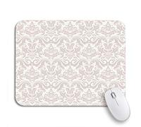 Tappetino Per Mouse Pattern In The Of Pink Damask Orient Tappetini Mouse Base Antiscivolo In Gomma Impermeabile Tappetino Mouse, Per Computer, Gioco, 25 x 30cm