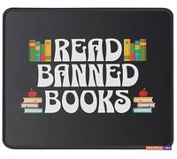 Tappetino per mouse per amanti dei libri, idea regalo per lettori, bibliotecario, insegnante, amici, tappetino per il mouse, regalo di compleanno, regalo di compleanno, tappetino per mouse per Natale,