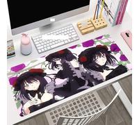 Tappetino per mouse per computer, laptop, ufficio Anime My Dress-Up Dress-up Darling Mouse Pad Gaming Accessori Gamer Computer Grande tastiera tastiera tappetino antiscivolo Rubber Mousepad Laptop ( C