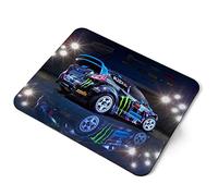 Tappetino per mouse per computer - Rally Car Drift Racing Stunt Home Office PC Desk Accessorio Flessibile in Tessuto Superiore Grande 5mm Laptop Desktop Stampato Arte Ergonomica #12531