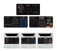 Tappetino per mouse per Day Trader con motivi grafici di riferimento Ottimizza il tuo flusso di lavoro (Styles2)