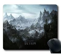Tappetino per mouse per PC con Elder Scrolls Skyrim(3) antiscivolo in gomma neoprene dimensioni standard 220 mm x 7 pollici (180 mm) x 1/8 (3 mm) tappetino per mouse per computer portatile e mouse confortevole