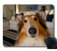 Tappetino per mouse personalizzato, Mouse pad personalizzato Cane divertente, Cane Pet Carino Doggy Little Happy Cheerful, cani Tappetino per mouse da gioco