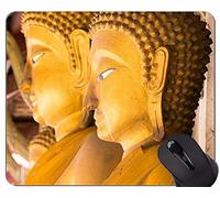 Tappetino per mouse personalizzato serie Leopard originale, tappetini per mouse Religion Buddah Buddha Statue